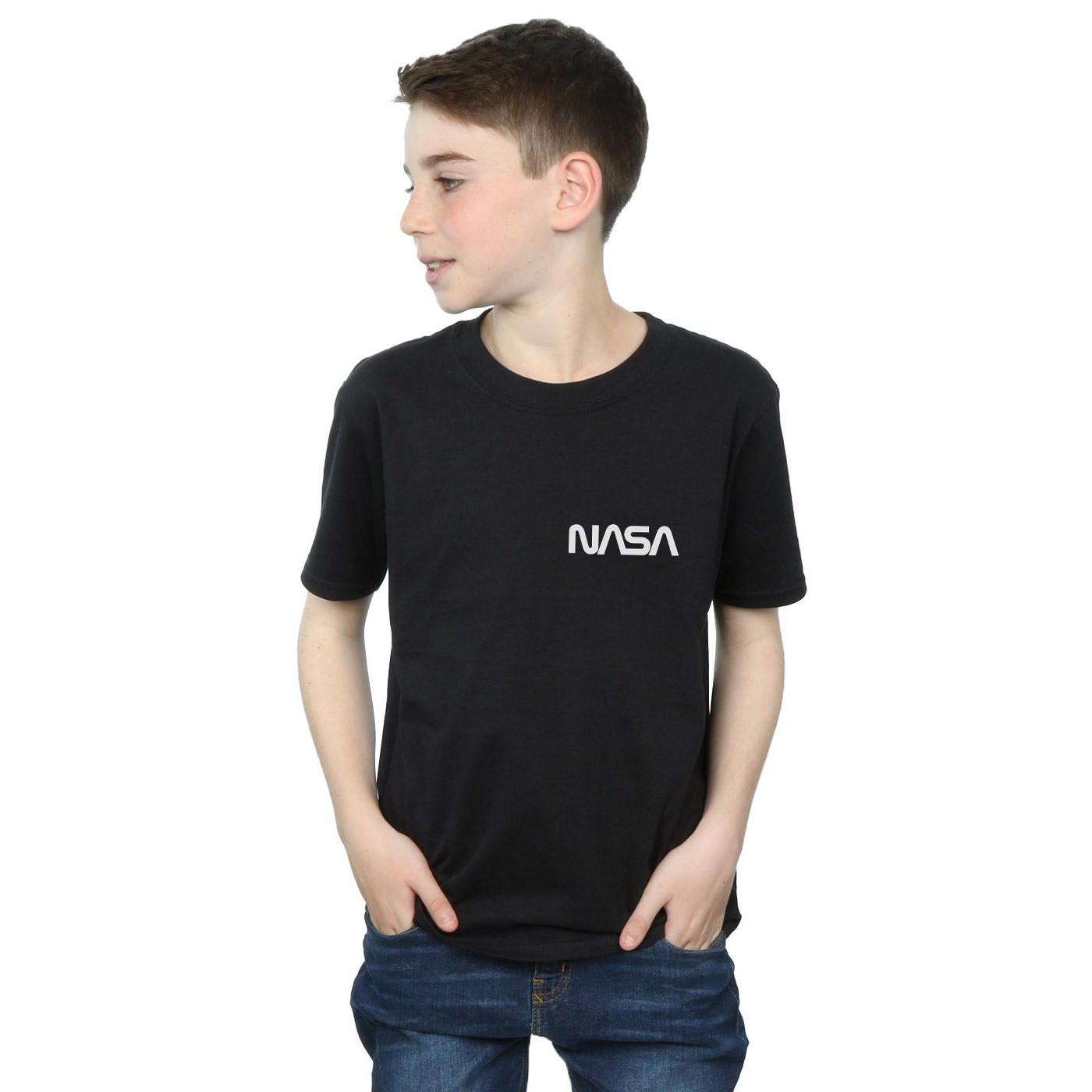 Nasa  Modern Logo Chest TShirt 