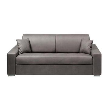 Schlafsofa 4Sitzer Stoff Liegefläche mit Lattenrost mit breiten LattenMatratze EMIR