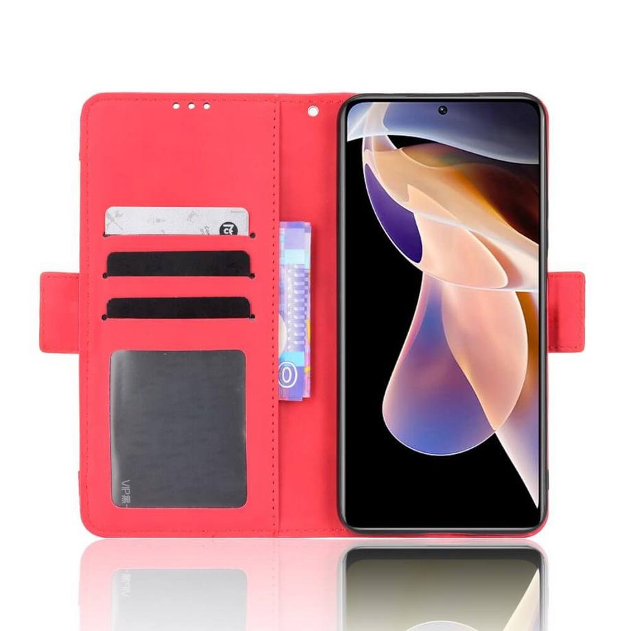 Cover-Discount  Xiaomi Redmi Note 11 Pro+ - ÉTui Avec Fentes Pour Cartes 