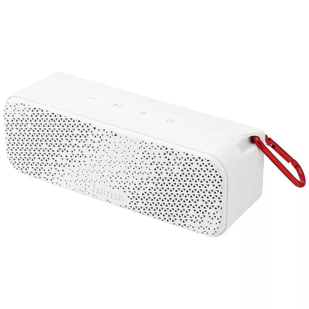 Hama PowerBrick 2.0 Tragbarer Stereo-Lautsprecher Weiß 8 W