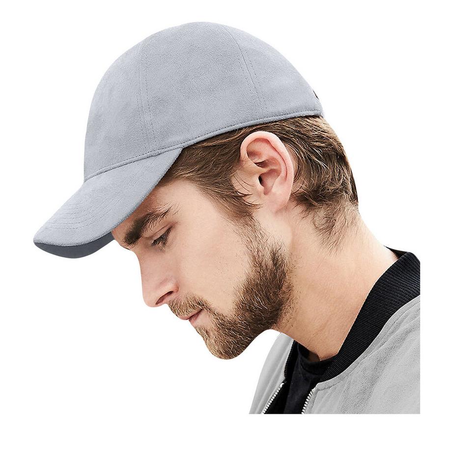 Beechfield Casquette en Faux Daim  