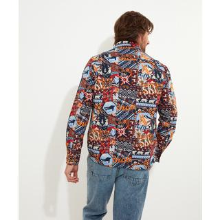 Joe Browns  Winter Ski Patchwork Shirt 