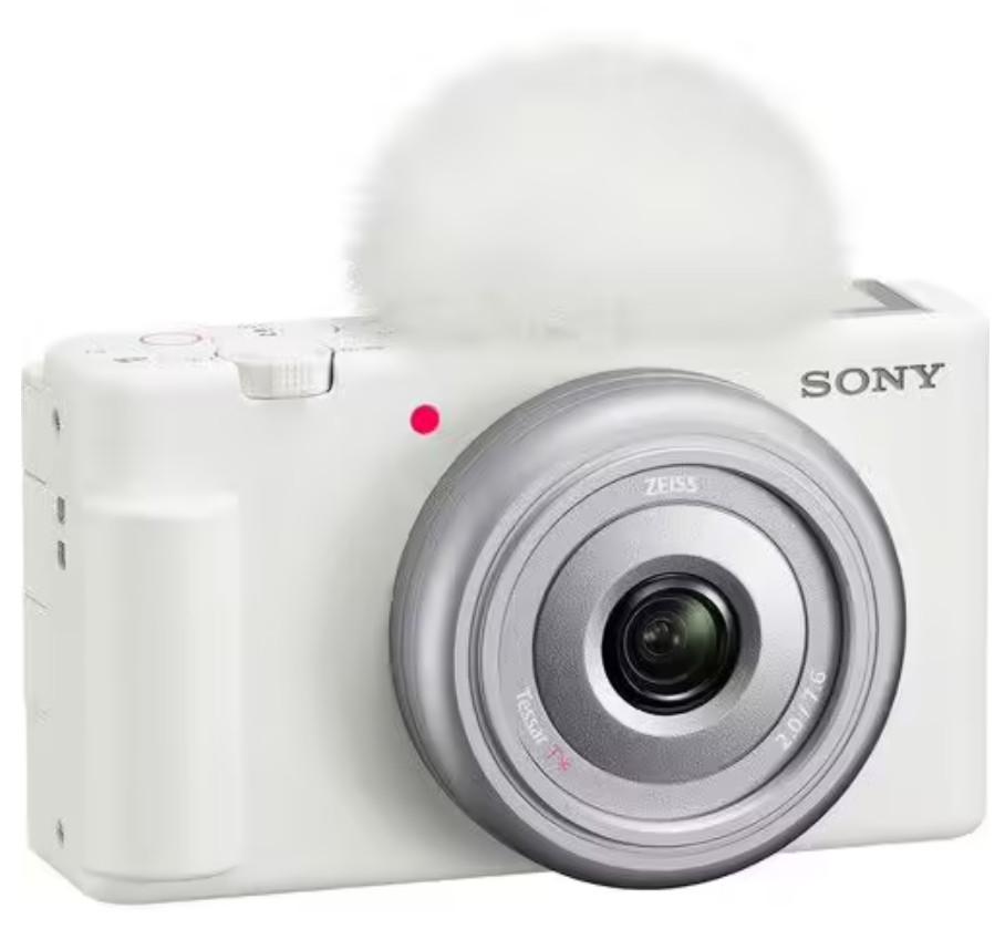 SONY  Sony Vlog camera ZV-1F (Blanc) 