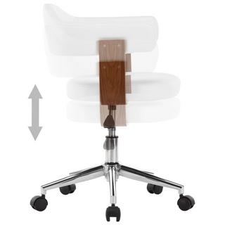 VidaXL Chaise de bureau cuir artificiel  