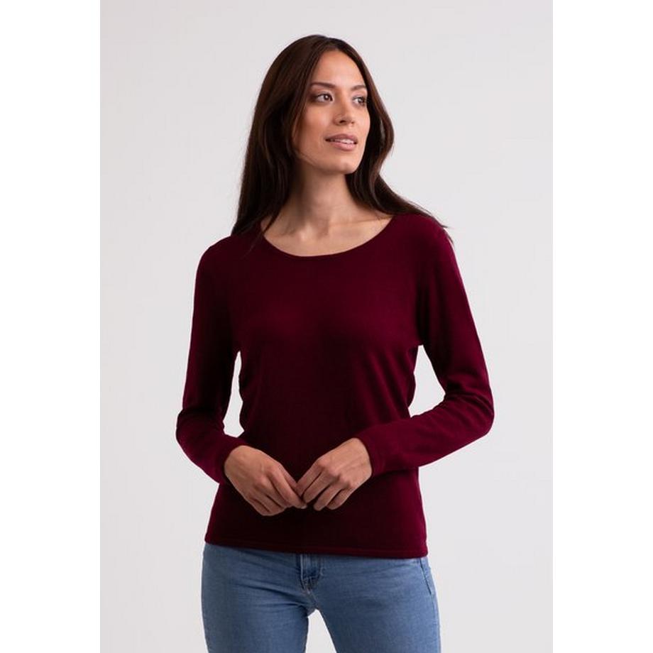 CASH-MERE.CH Pull Col Rond Cachemire  