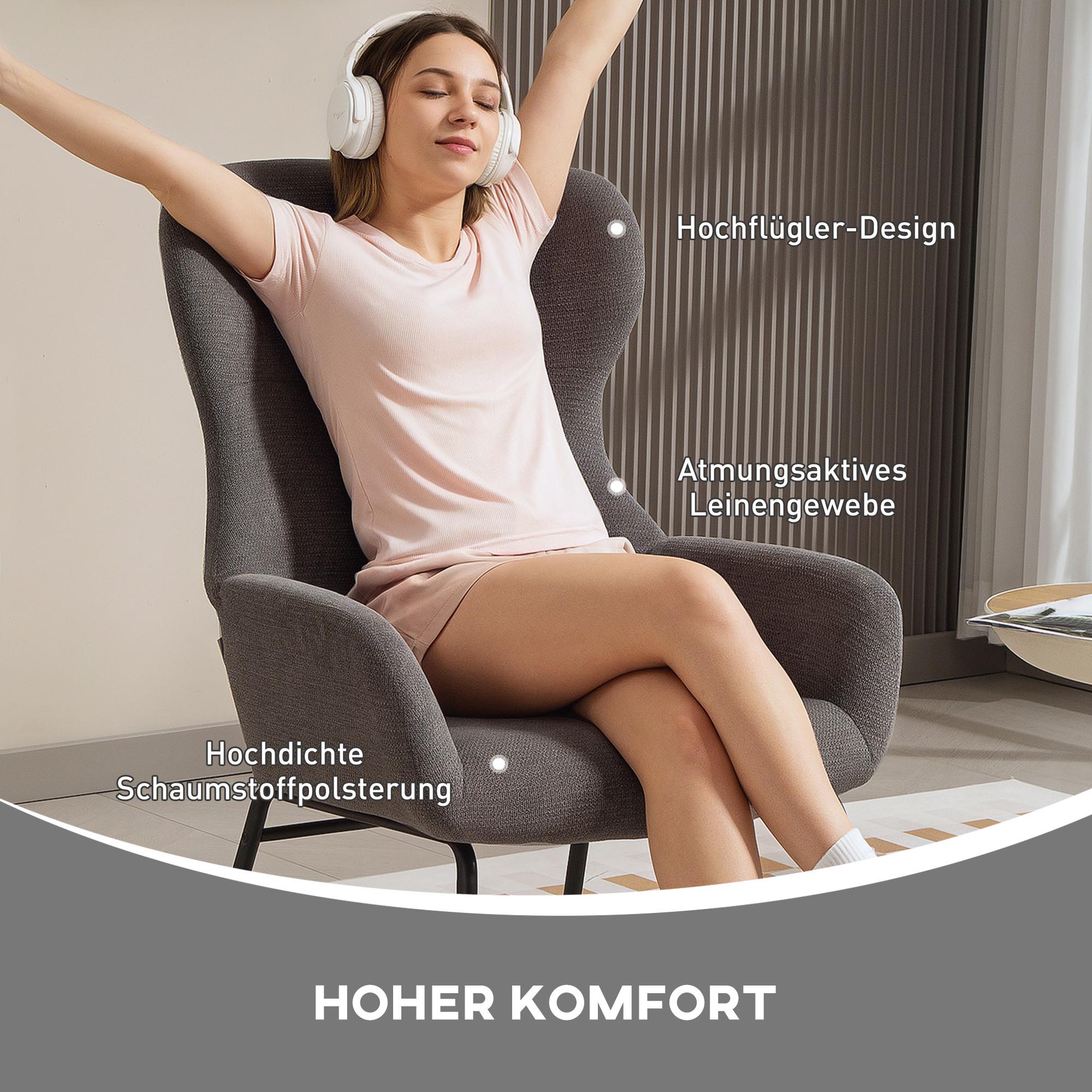 HOMCOM Ohrensessel  