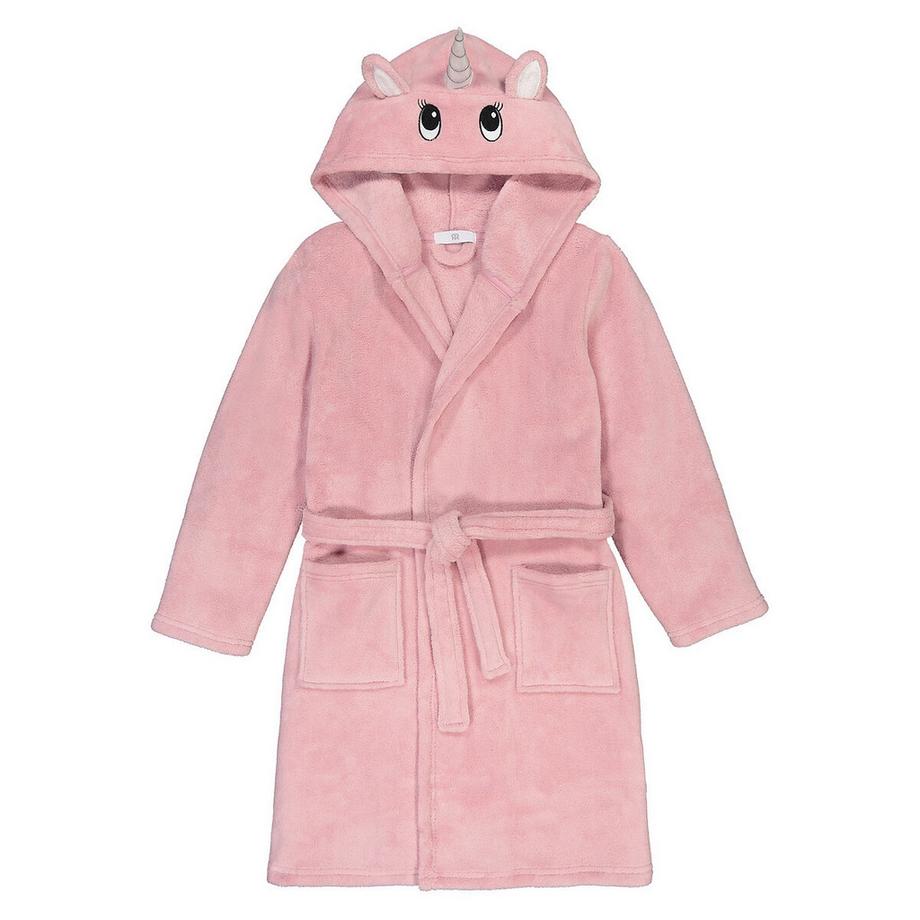 La Redoute Collections  Morgenrock mit Einhornkapuze 