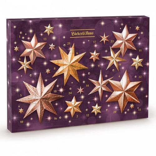 Läckerli Huus Läckerli Huus Adventskalender Pralinen und Truffes, 245g  