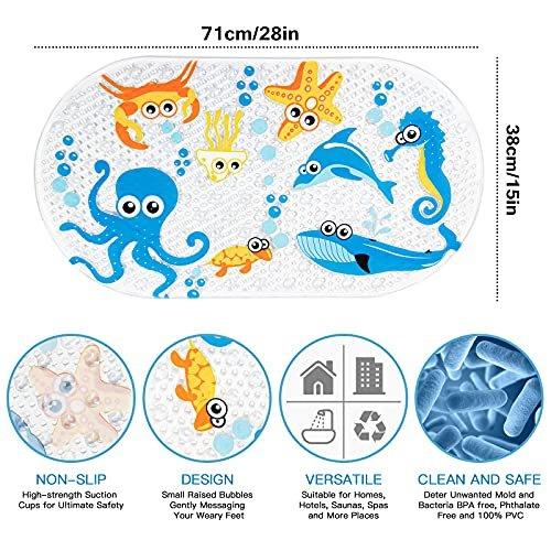 Activity-board Badematte Anti-Rutsch-Bad Duschmatte Badematte Badematte Anti-Rutsch-Bad 71 * 38 cm  