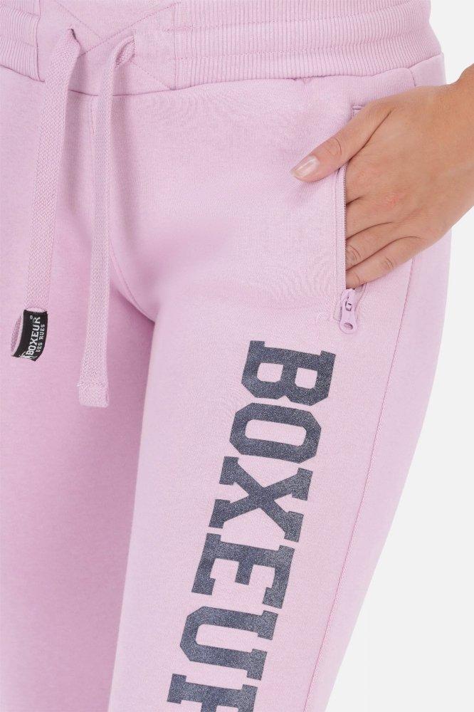 BOXEUR DES RUES  Basic Long Logo Sweatpants 