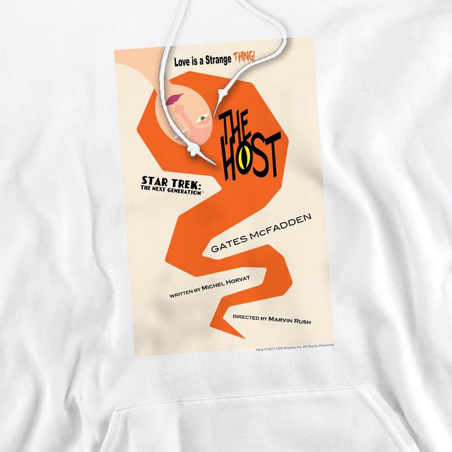 Star Trek The Next Generation Season 4 Episode 23 Felpa con Cappuccio  