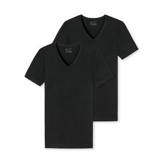 Schiesser Organic Cotton V-Neck T-Shirt 2er-Pack  
