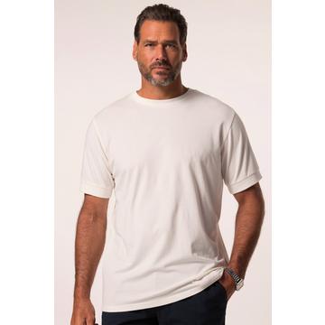 T-shirt JP1880 con FLEXNAMIC® e mezze maniche bianco sporco
