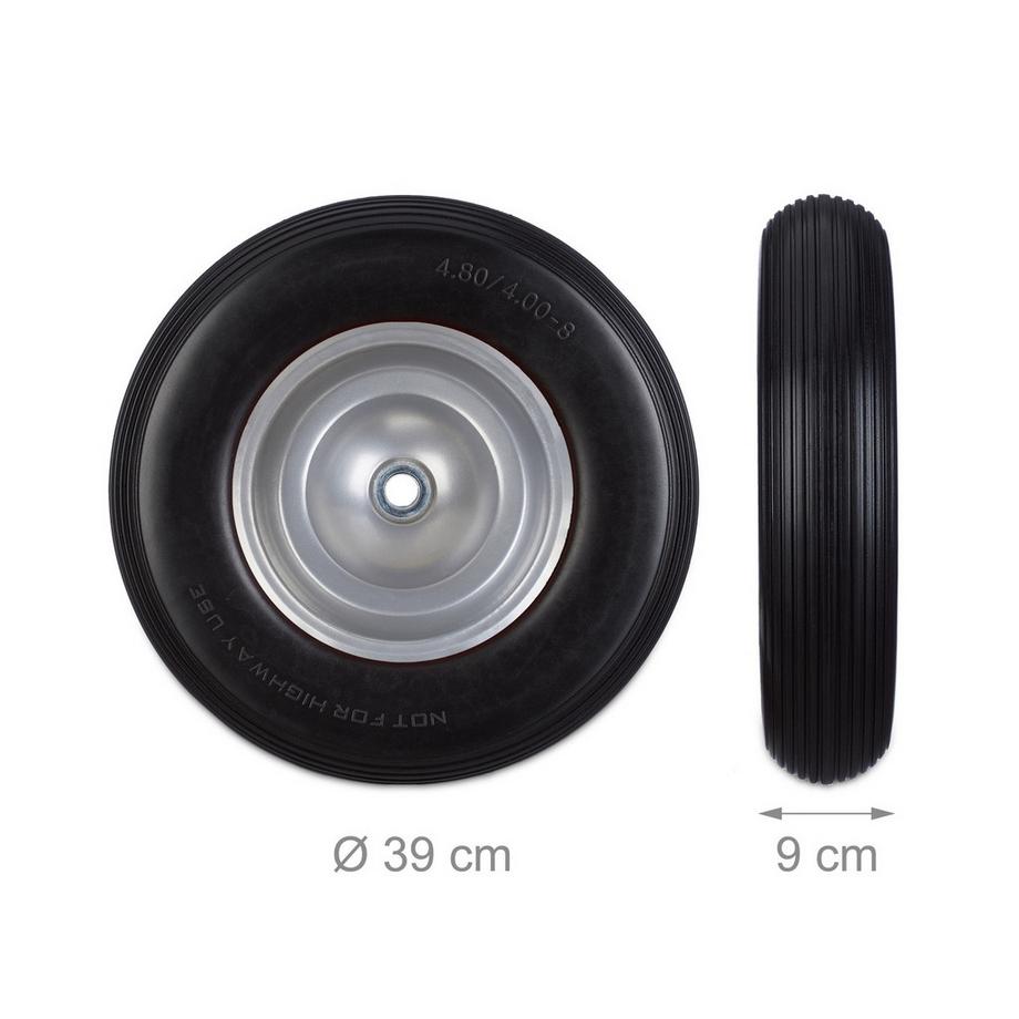 B2X  Rad für Schubkarre 4.80 4.00-8 Vollgummi 
