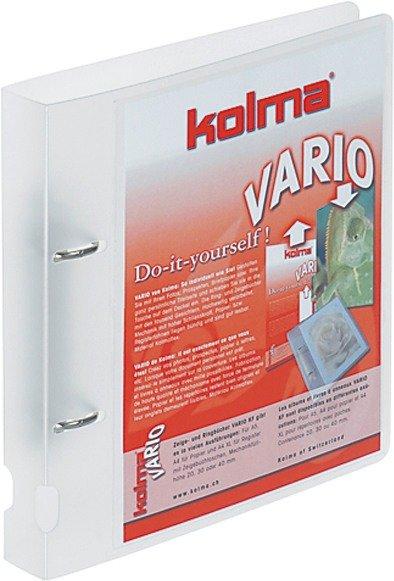 Kolma KOLMA Ringbuch Vario KF A5 02.116.00 farblos, 20mm 150 Blatt  