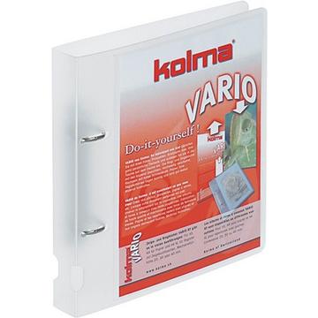 KOLMA Ringbuch Vario KF A5 02.116.00 farblos, 20mm 150 Blatt