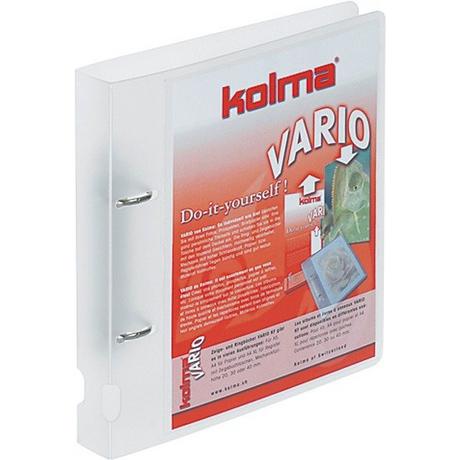 Kolma KOLMA Ringbuch Vario KF A5 02.116.00 farblos, 20mm 150 Blatt  