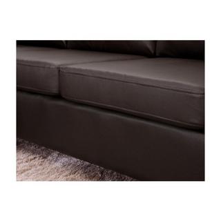 Vente-unique Ecksofa Kunstleder ACKLEY  