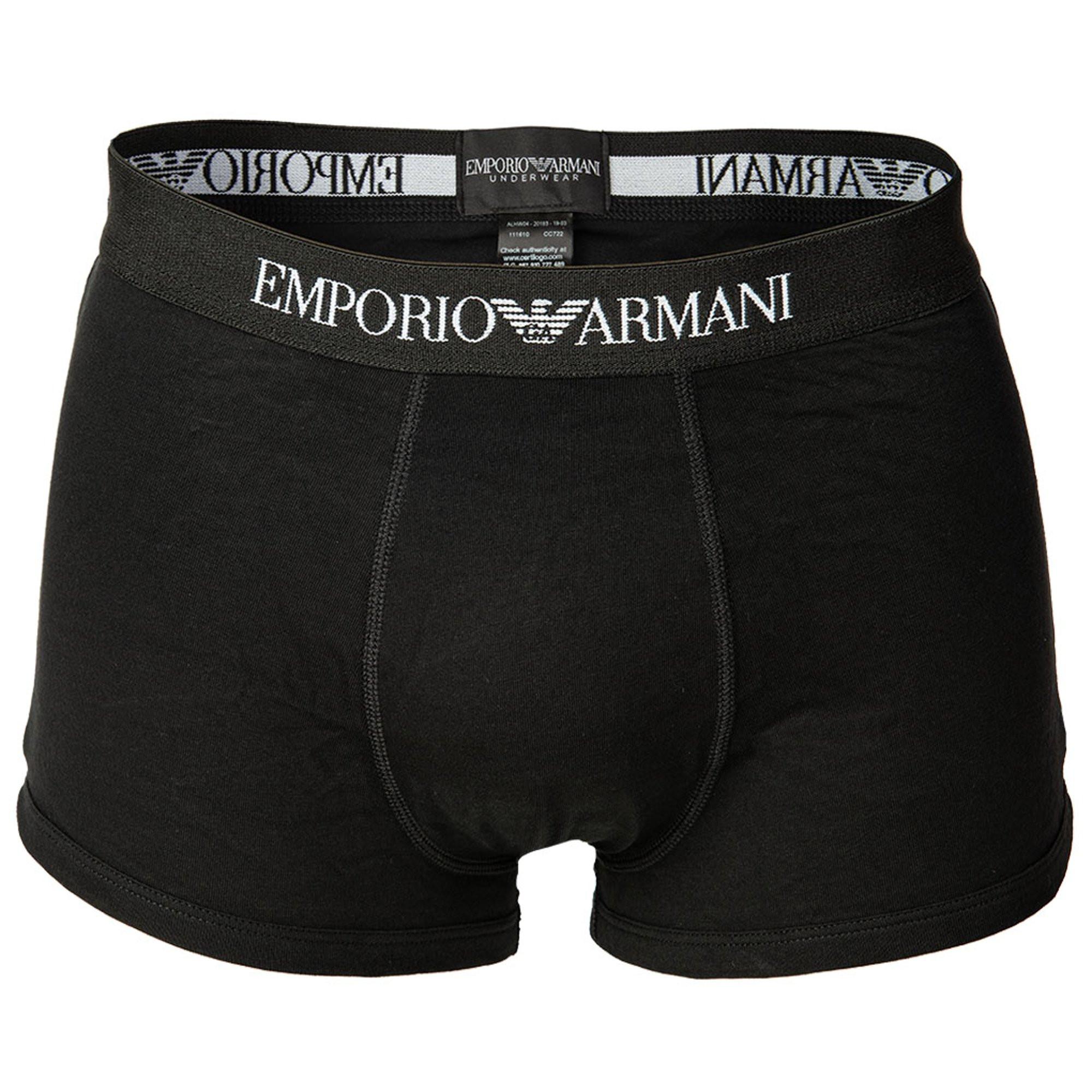 EMPORIO ARMANI Boxershorts 3er Pack Bequem sitzend  