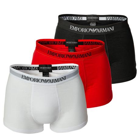 EMPORIO ARMANI  Boxer Uomini Confezione da 3 Vestibilità confortevole 