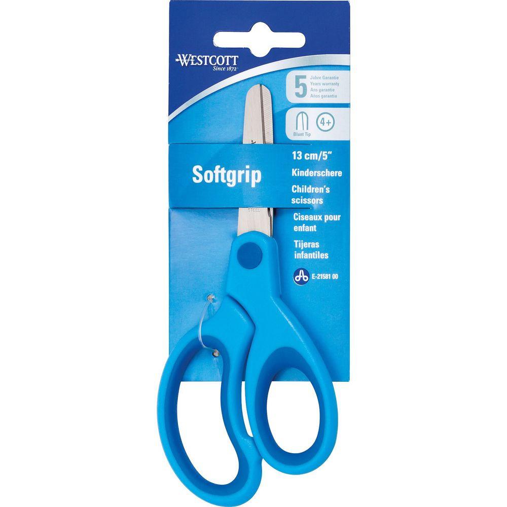 WESTCOTT WESTCOTT Softgrip Kids 13cm E-2158100 blau  