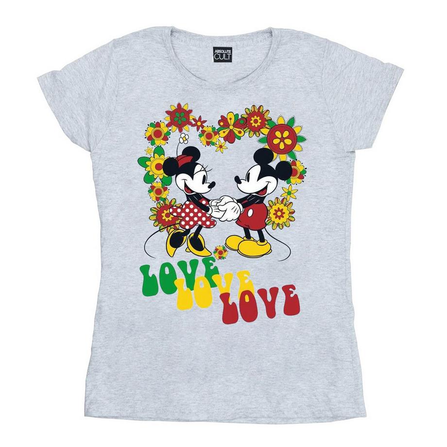 Disney Hippie Love T-Shirt imprimé  