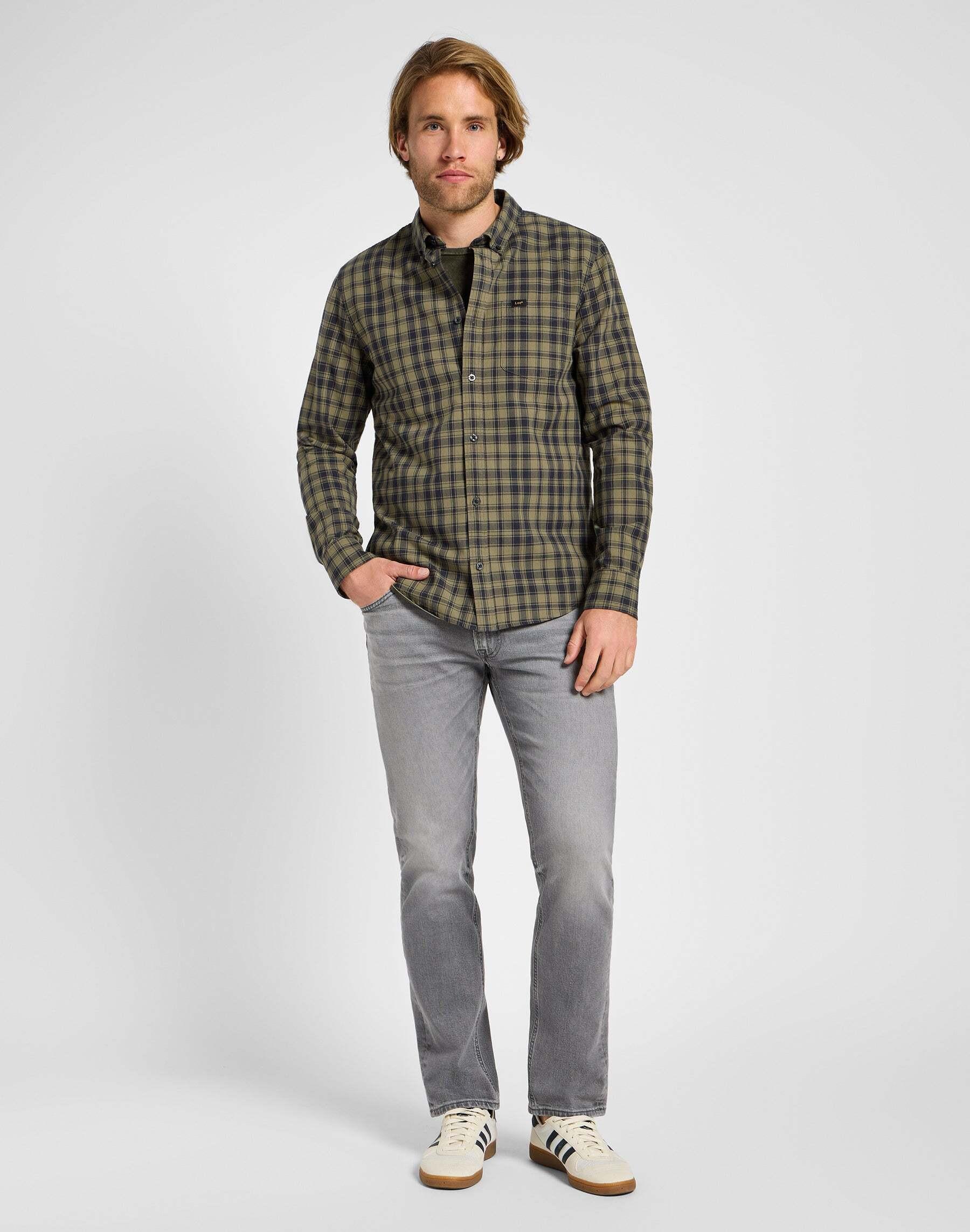 Lee  Langarmhemd Lee Button Down 