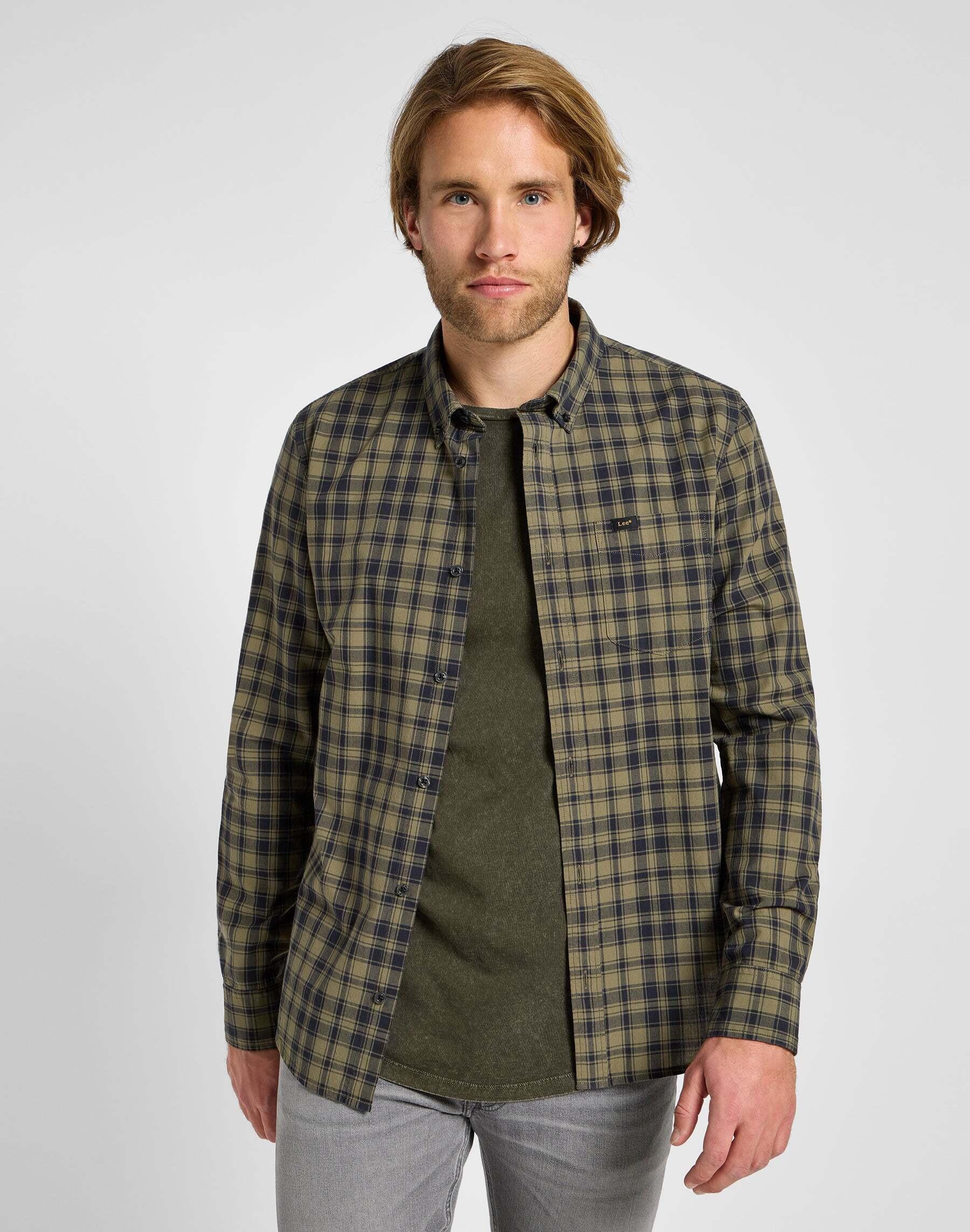 Lee  Langarmhemd Lee Button Down 