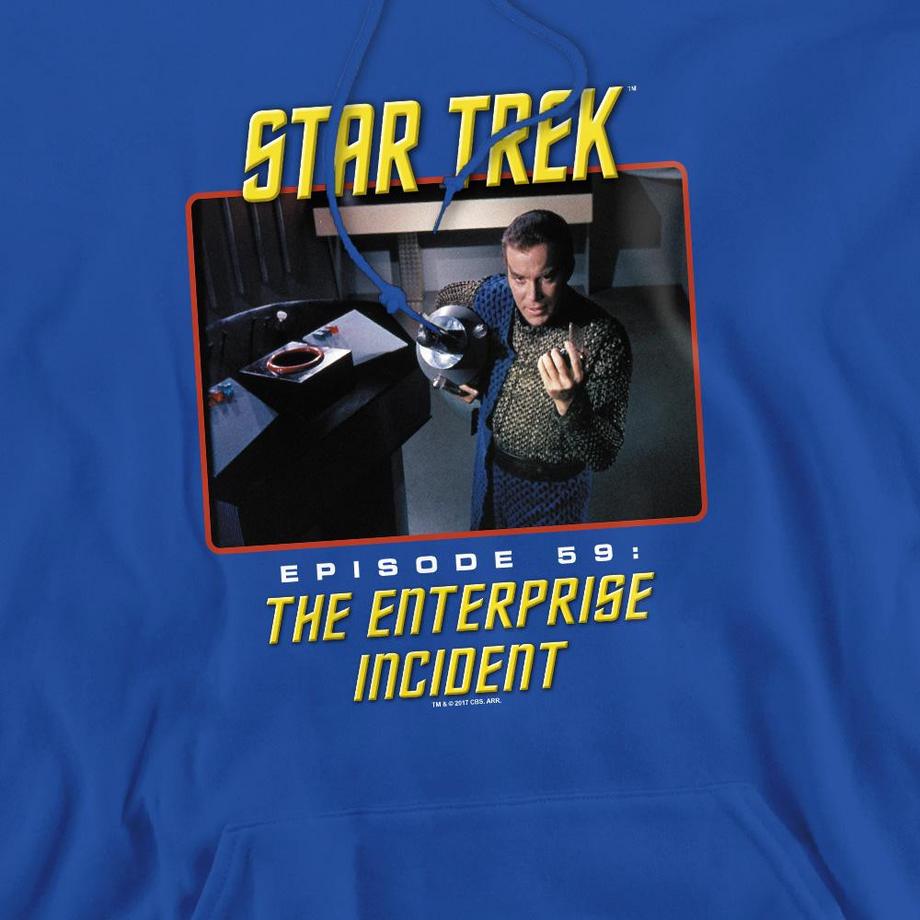 Star Trek The Enterprise Incident Felpa con cappuccio  