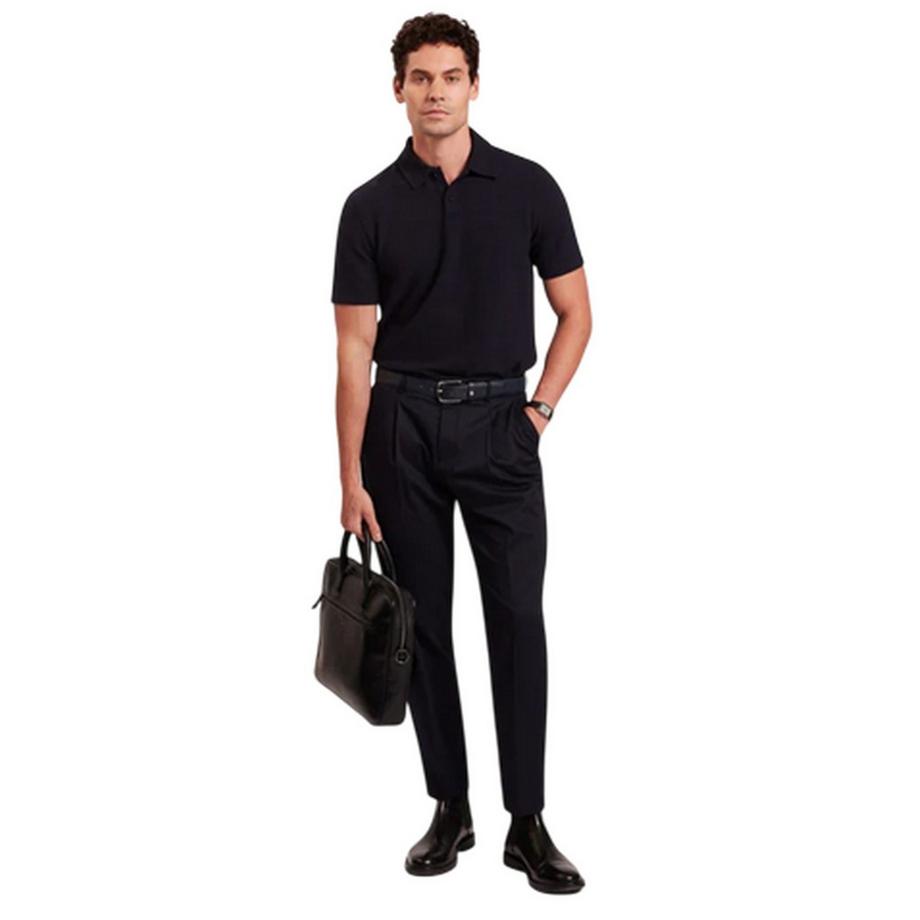 TED BAKER Polo à Col Structuré  