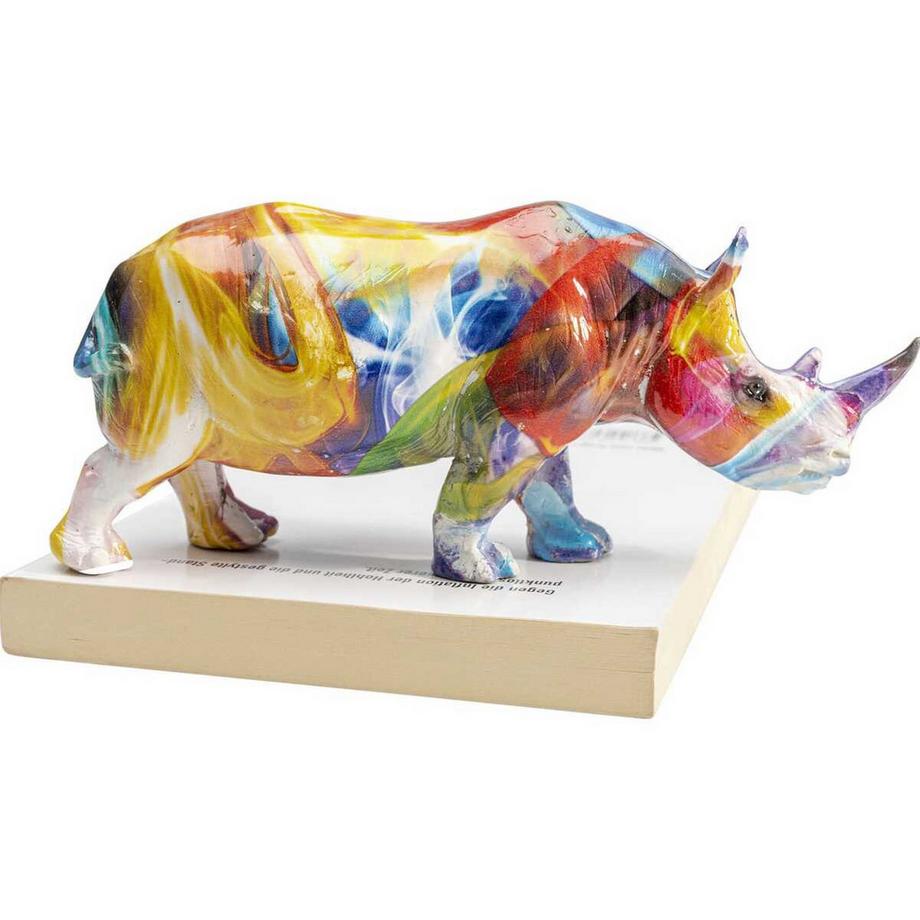 KARE Design Figurine de décoration Colored Rhino  