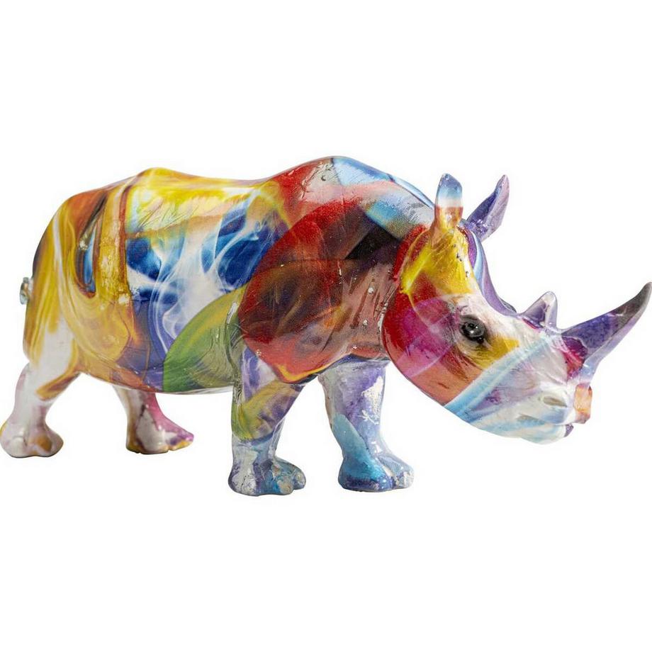 KARE Design Figurine de décoration Colored Rhino  