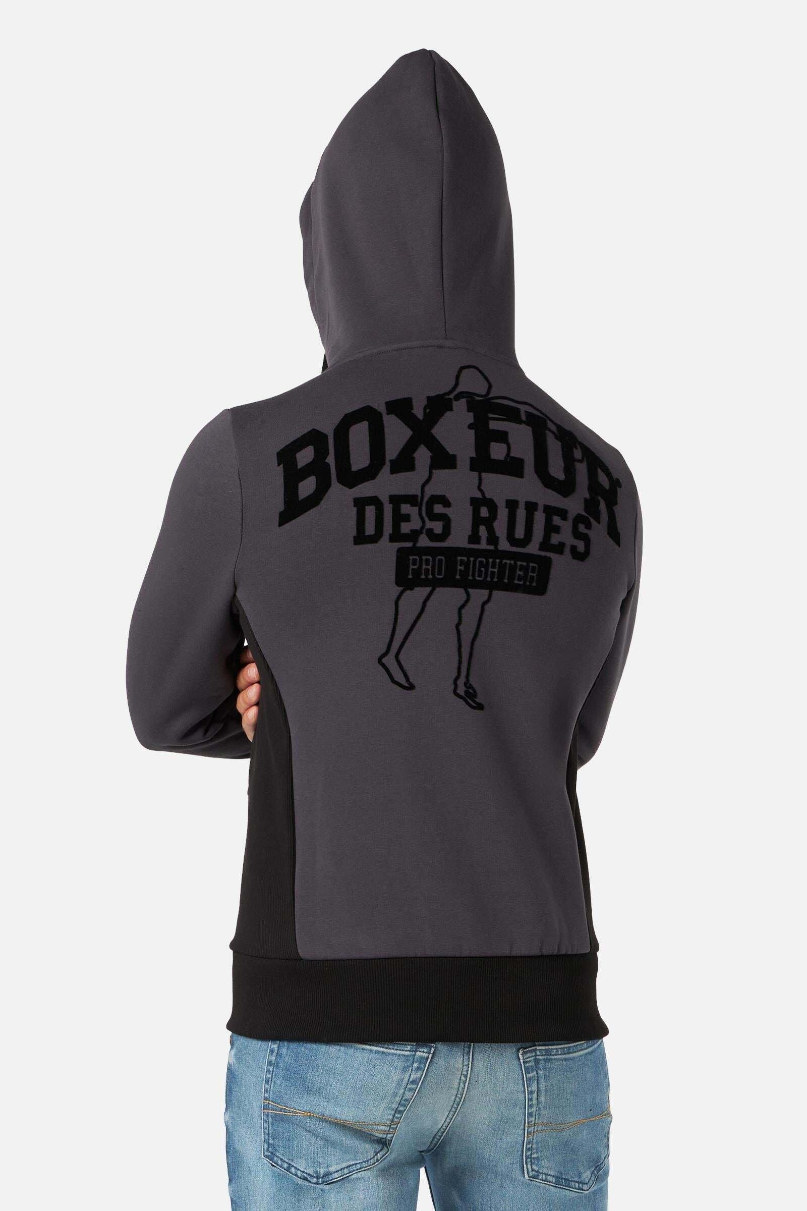 BOXEUR DES RUES  Sweatshirts Hooded Full Zip Sweatshirt 