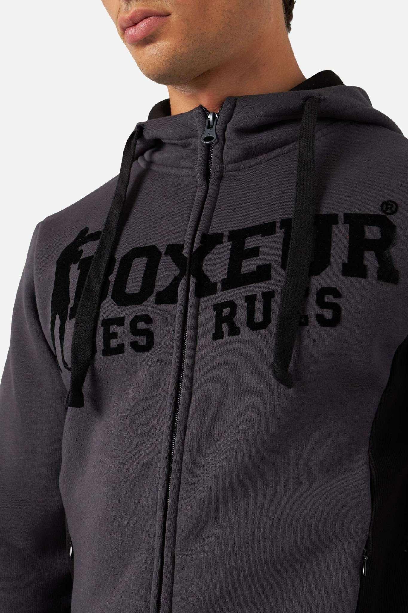 BOXEUR DES RUES  Sweatshirts Hooded Full Zip Sweatshirt 