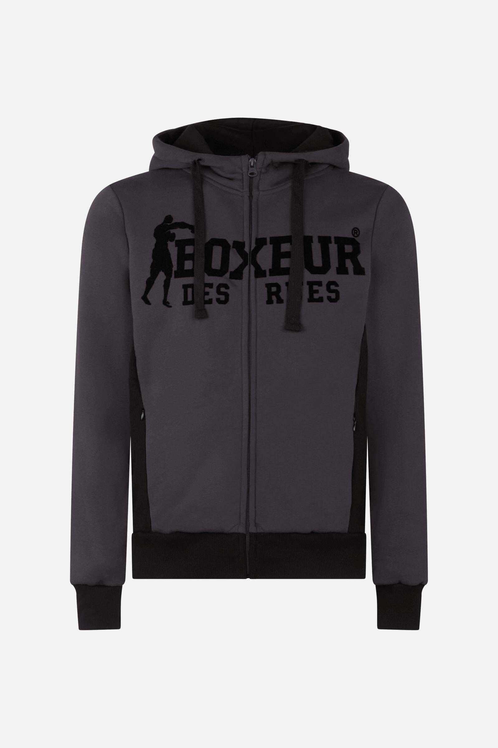 BOXEUR DES RUES  Sweatshirts Hooded Full Zip Sweatshirt 