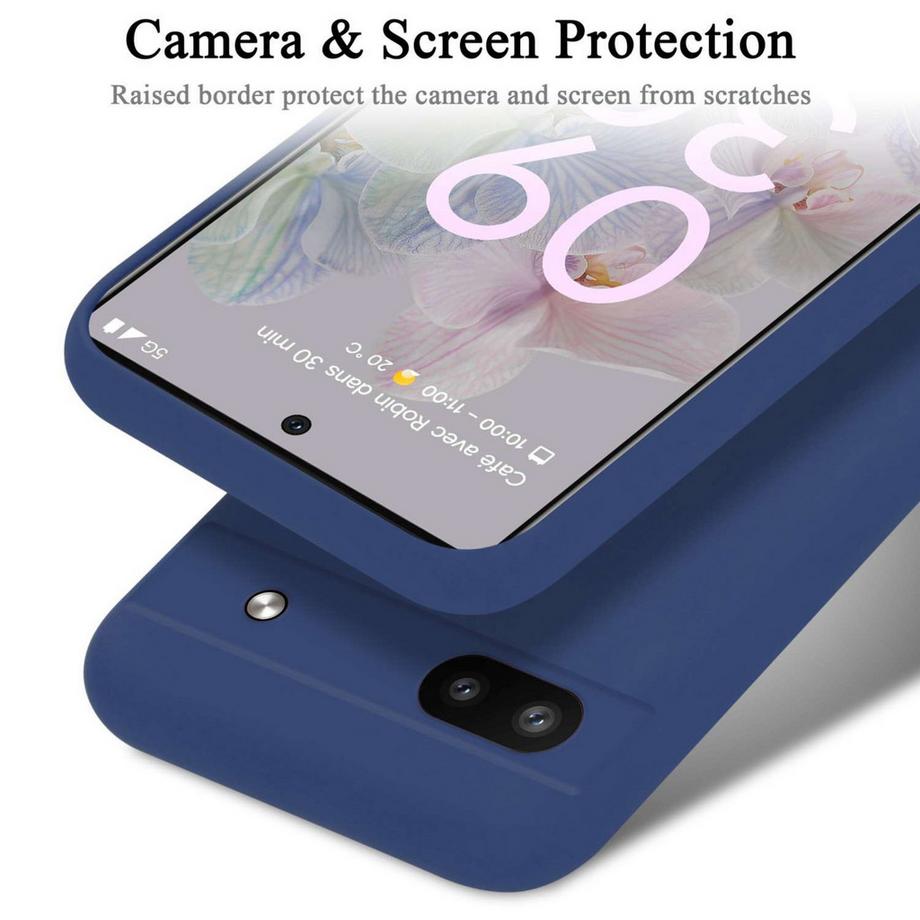 Cadorabo  Google PIXEL 6A Hülle im Liquid Case Design 
