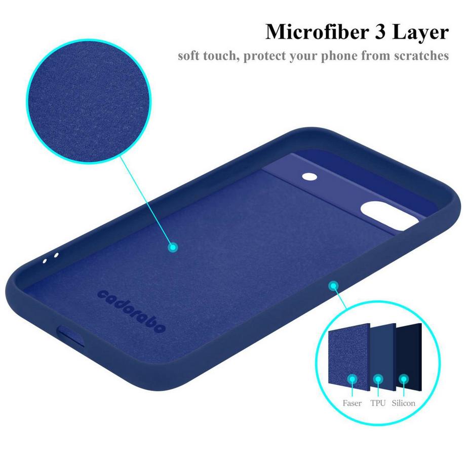 Cadorabo  Google PIXEL 6A Hülle im Liquid Case Design 