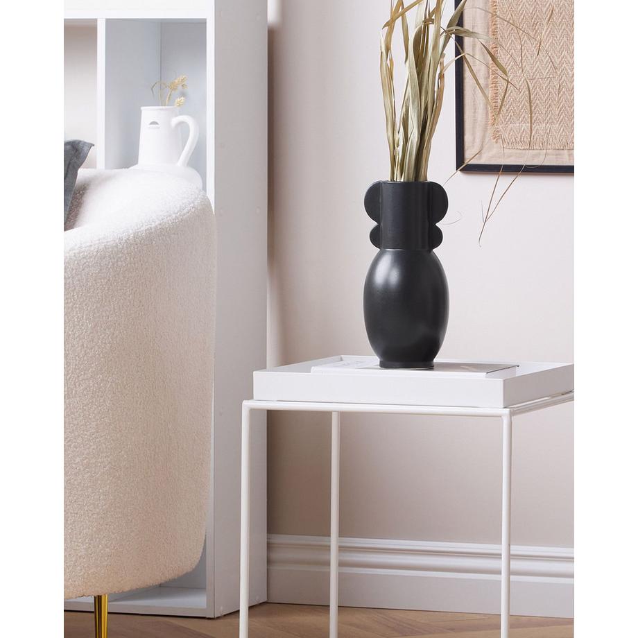 Beliani Vase à fleurs en Porcelaine Moderne MYTILENE  