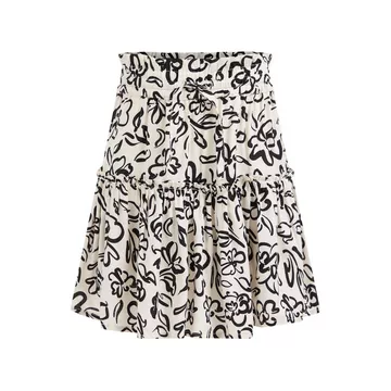 Jupe-Culotte À Motif Fille