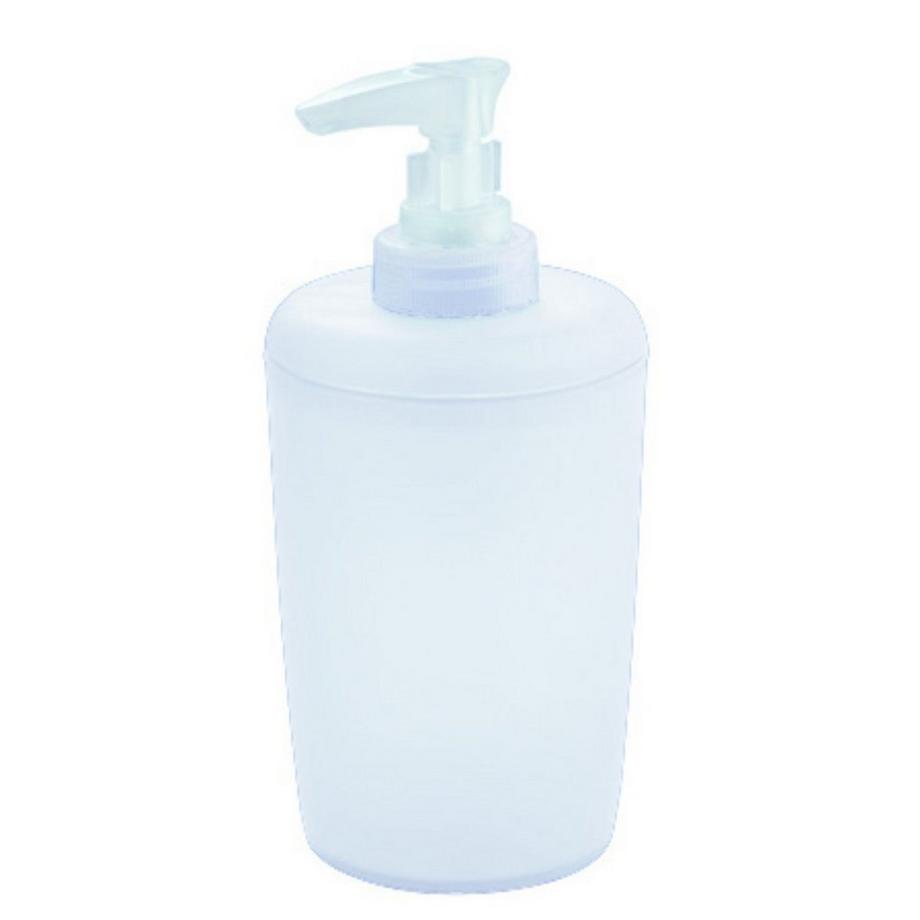 Seifenspender Trend Frosted weiss transparent