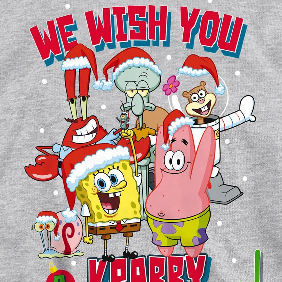 Nickelodeon  Sweat À Capuche Crabby Christmas 