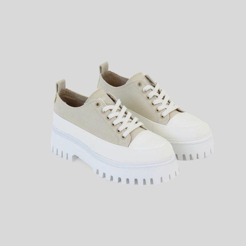 BRONX  baskets groov-y low lace up canvas 