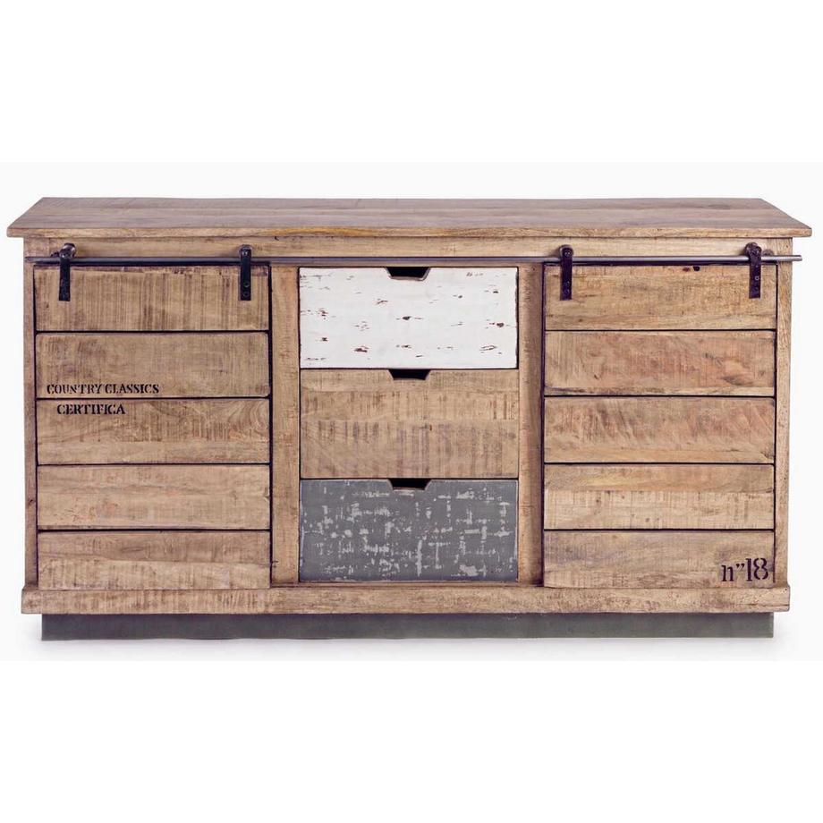 mutoni Sideboard Tudor 2 Türen 3 Schubladen  