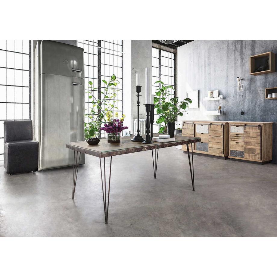 mutoni Sideboard Tudor 2 Türen 3 Schubladen  