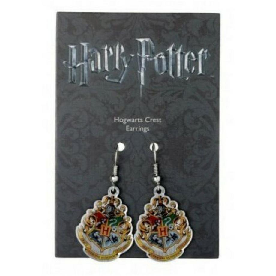 Harry Potter  Hogwarts Ohrringe, Versilbert 