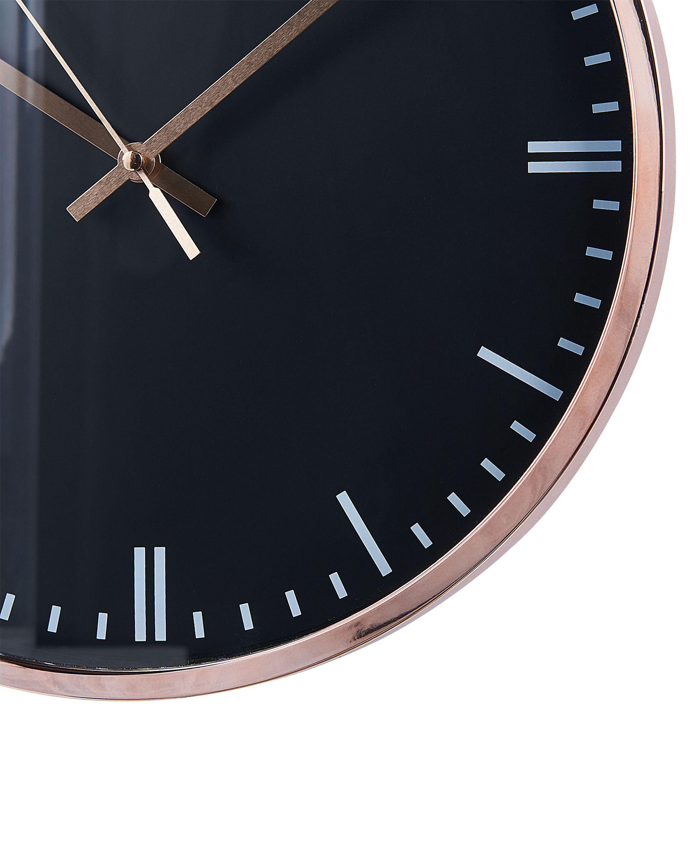 Beliani Horloge murale en Matière synthétique Moderne BEZAS  