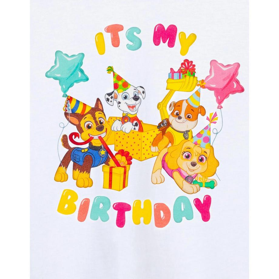 PAW PATROL  Tshirt IT´S MY BIRTHDAY Enfant 