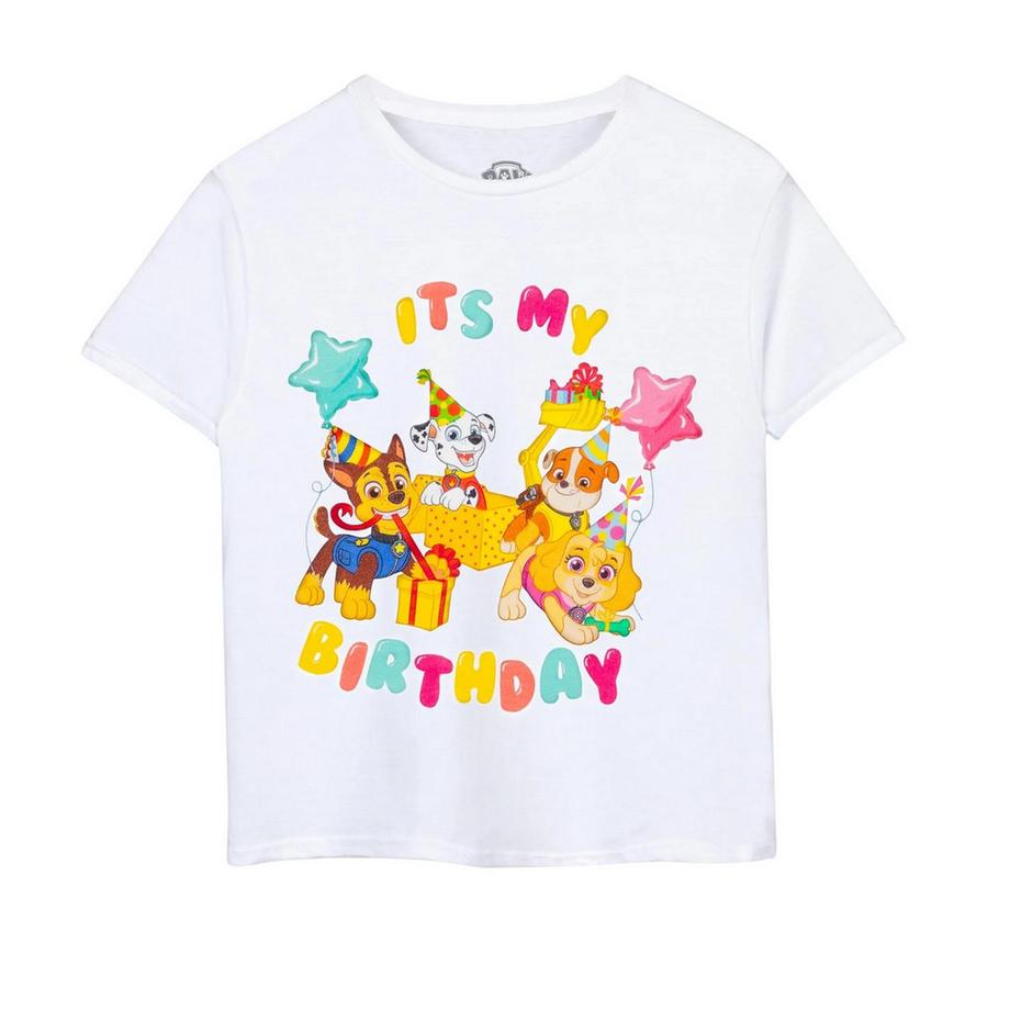PAW PATROL  Tshirt IT´S MY BIRTHDAY Enfant 
