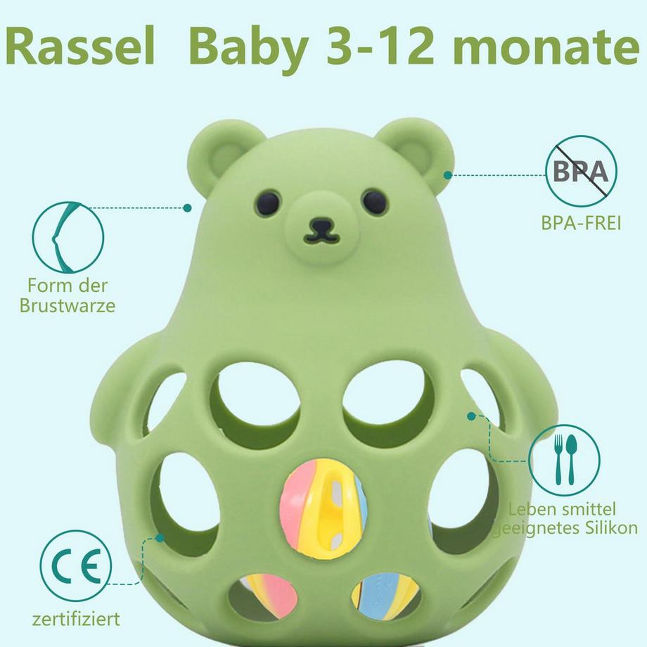 Activity-board  Greifball für Babys- Spielzeug Baby, Beißhilfe Baby 