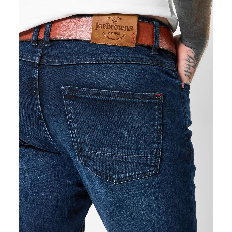 Joe Browns Indigo Tapered Fit Jeans  